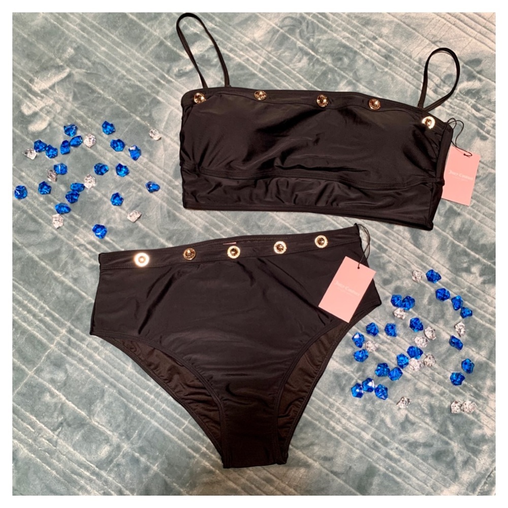 ✨Black High-Waisted Bikini Set✨